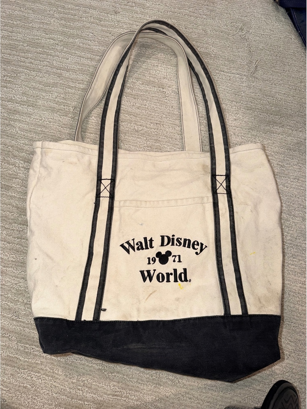 Walt Disney World canvas tote bag